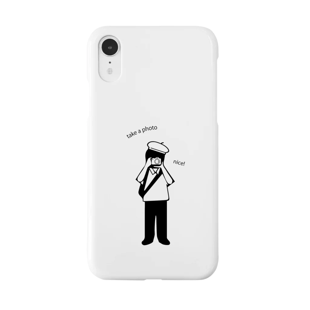 Bobbinのカメラ男子スマホケース Smartphone Case