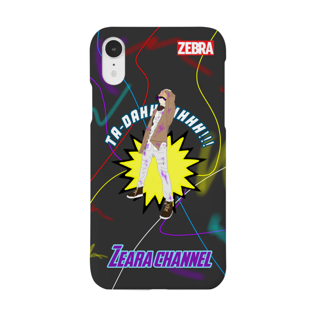 【Zebra channel 公式SHOP】 しまうま工房のTa-dah!!! Smartphone Case