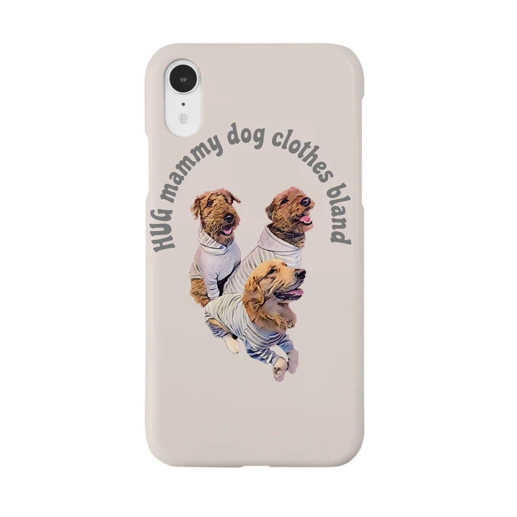 HUG mammyのHUG mammyイエロー Smartphone Case