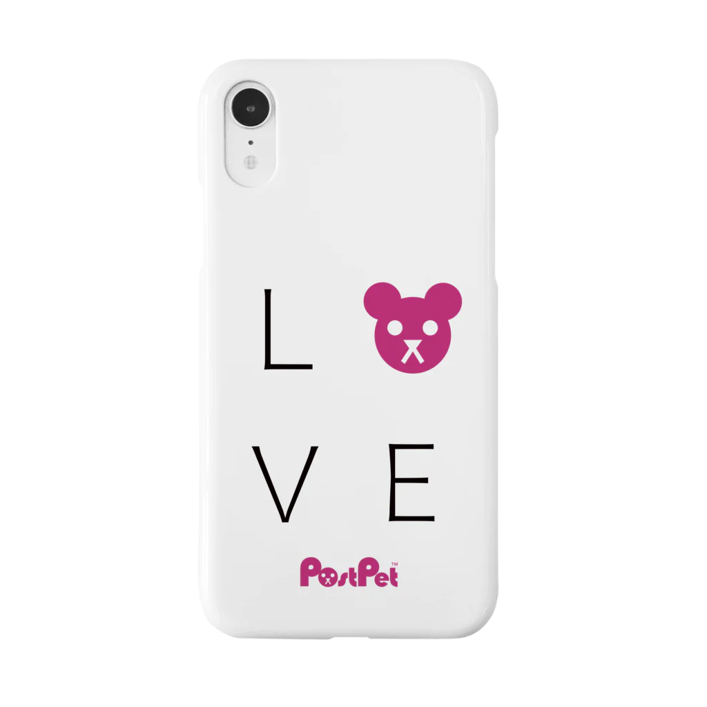 PostPet Official ShopのLOVEモモ Smartphone Case