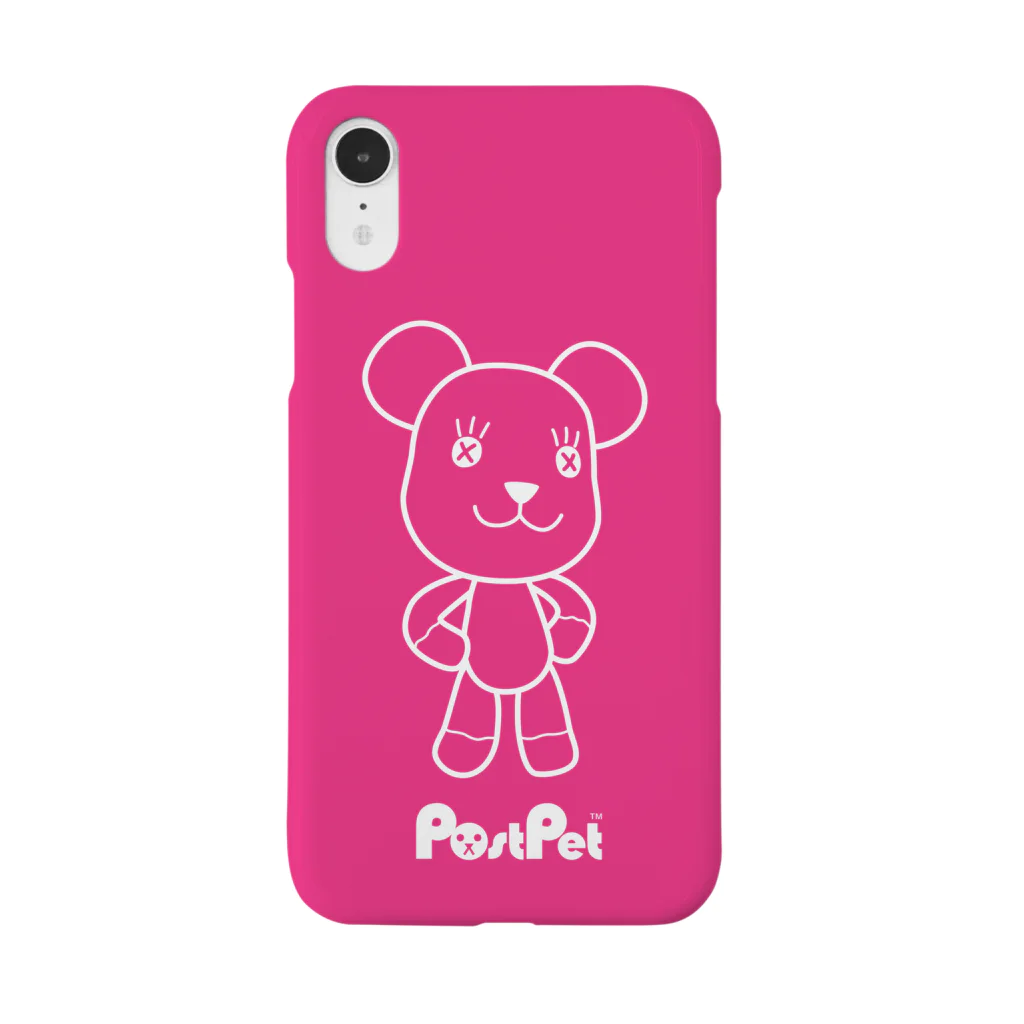 PostPet Official Shopのえっへんモモ Smartphone Case