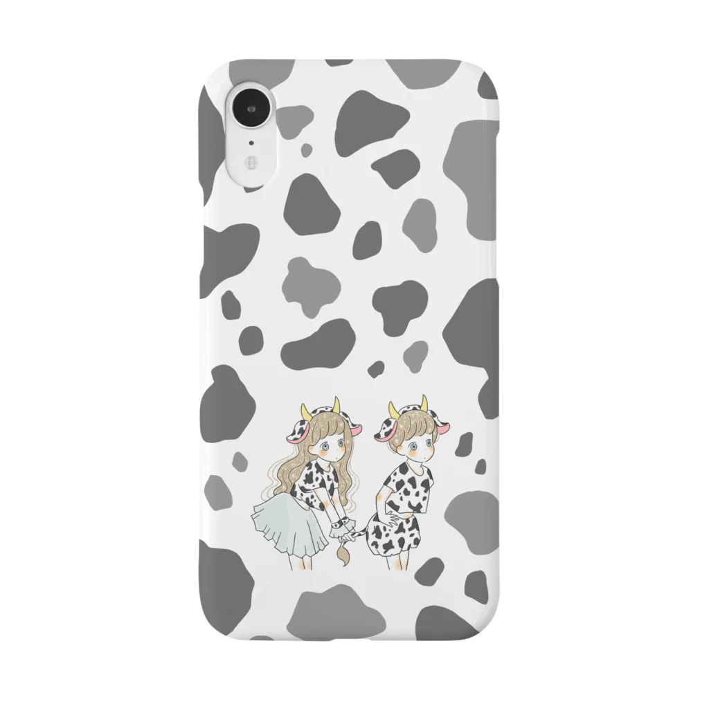 taco's SHOPのMoooo! Smartphone Case