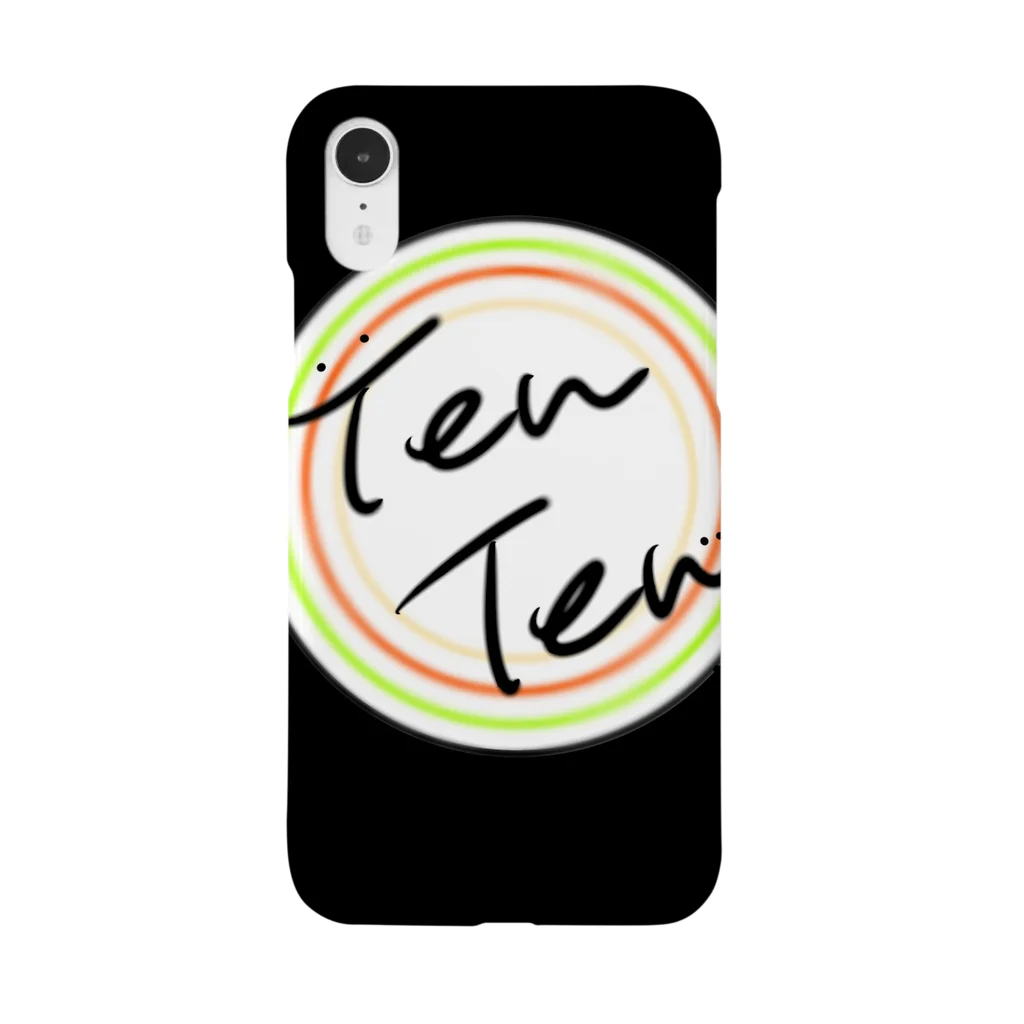 TenTen〇のTenTen〇 ～ロゴ黒～ スマホケース