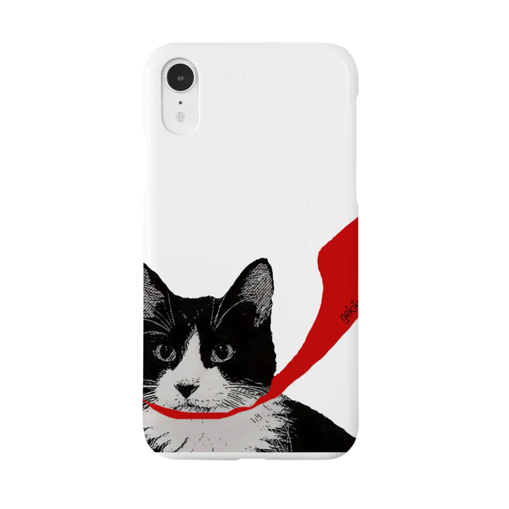 激辛ちゃんのgekikara-cat iPhone-case スマホケース