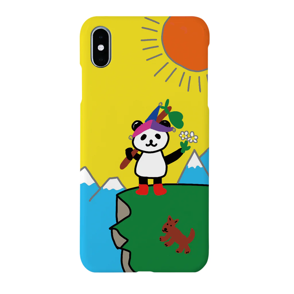 クロネコ商店のパンダタロットのスマホケース Smartphone Case