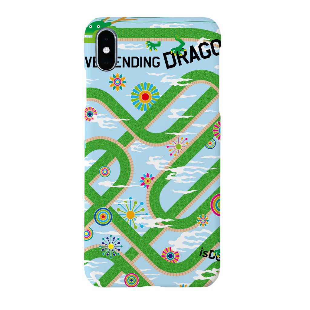 isDesignのNever Ending Dragon Smartphone Case