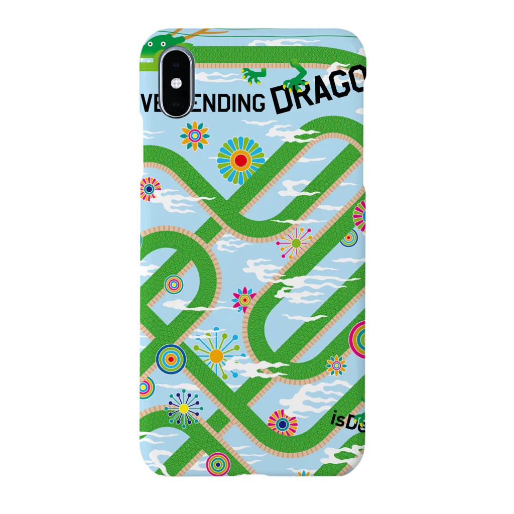 isDesignのNever Ending Dragon スマホケース