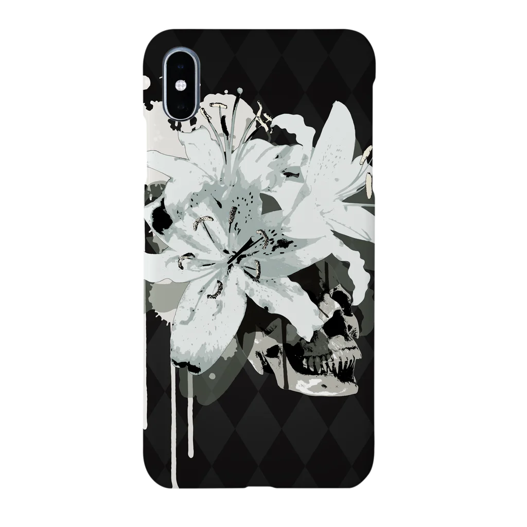 nanaqsaのLily Skull Smartphone Case