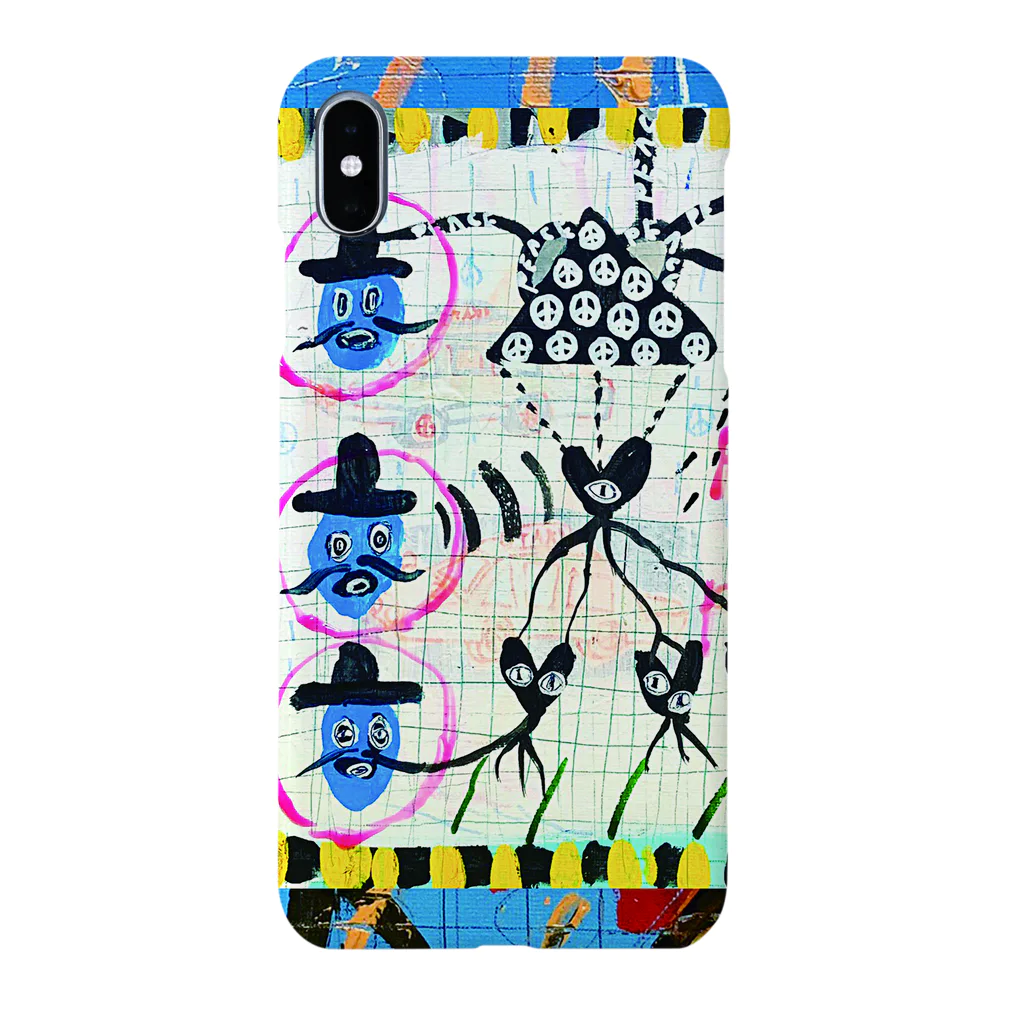 DoiMayumiのPOP ART (RAIN OF PEACE) Smartphone Case