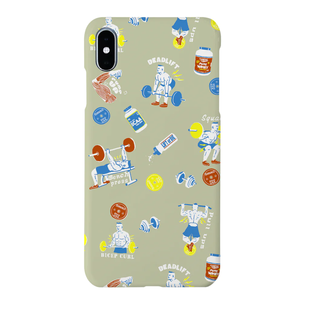 3rdeye illustrationのBIG3 Trainig スマホケース Smartphone Case