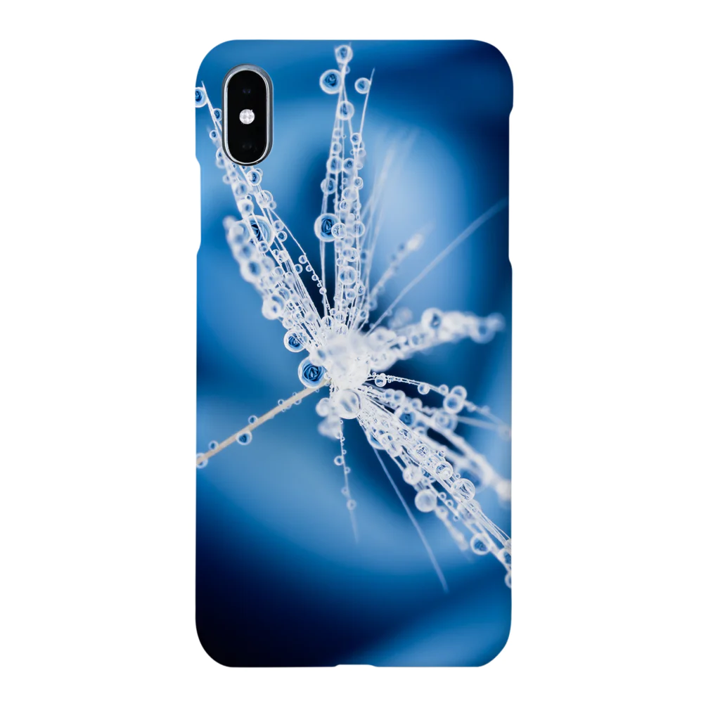 PhotoAtelier AileのBlueRose Drop(151029-2) Smartphone Case