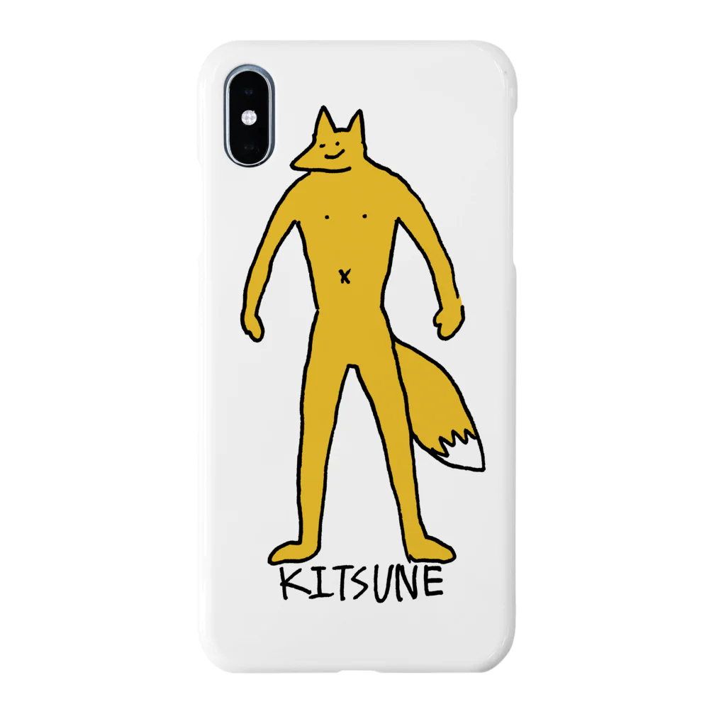 ⭕️我無のKITSUNE Smartphone Case