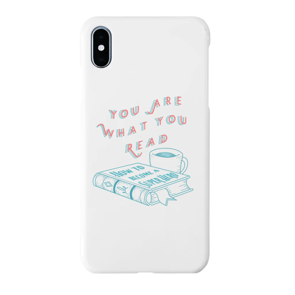 HELLO AND GOODBYEのBOOKWORM Smartphone Case