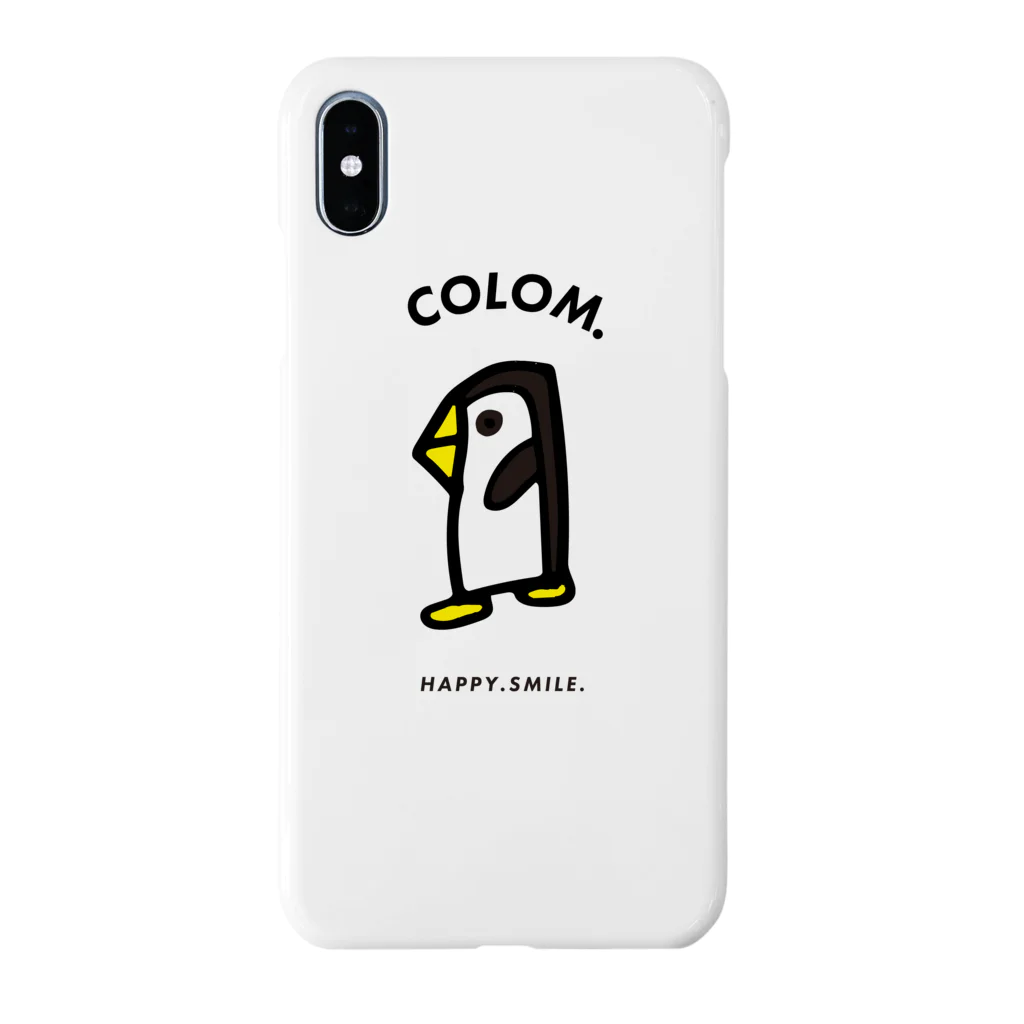 コロ。COLOM.犬いぬdogリボングッズ.のCOLO.ぺんぎん！！グッズ！ Smartphone Case