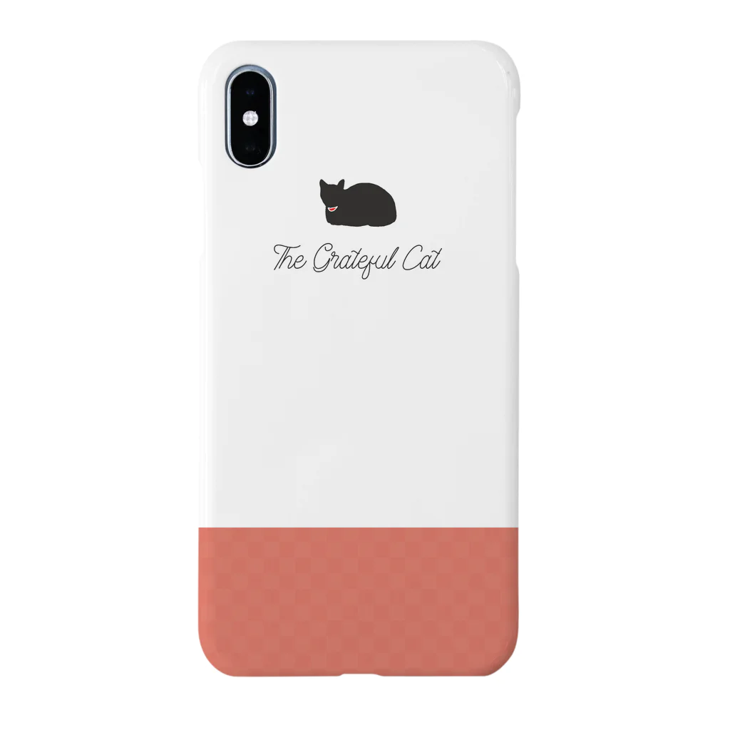 ぽたけのThe Grateful Cat Smartphone Case