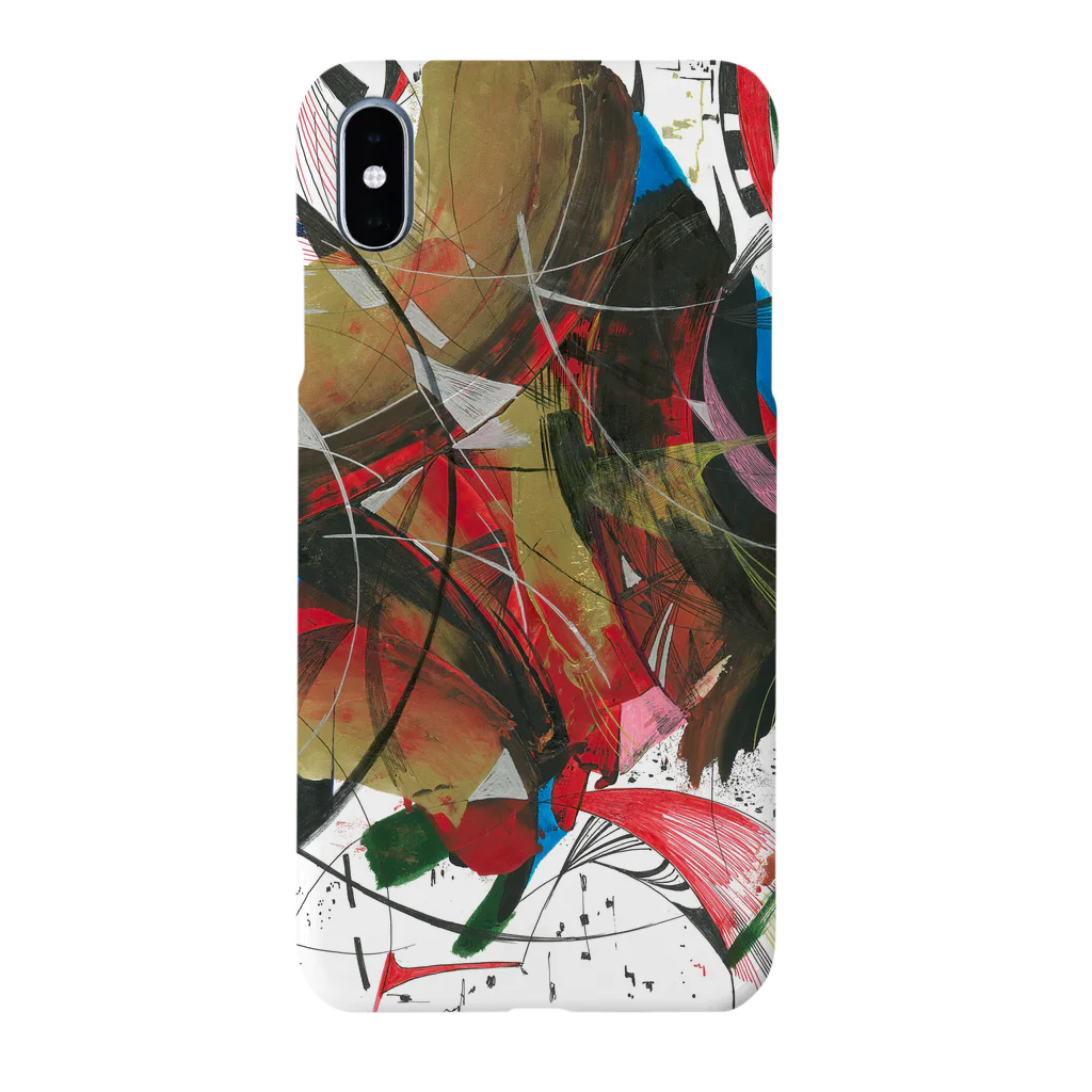 HEARTのHEARTの抽象画 Smartphone Case