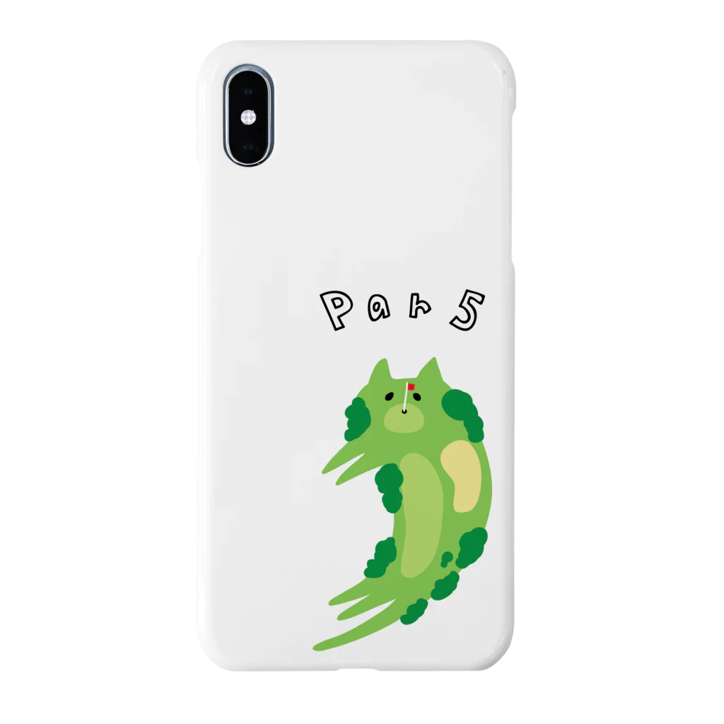 PokuStarのゴルフ　ネココース Smartphone Case