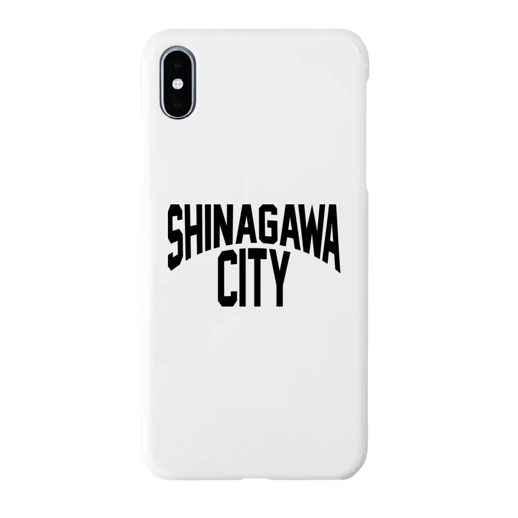 JAMMIN DESIGNのSHINAGAWA CITY(BK) スマホケース