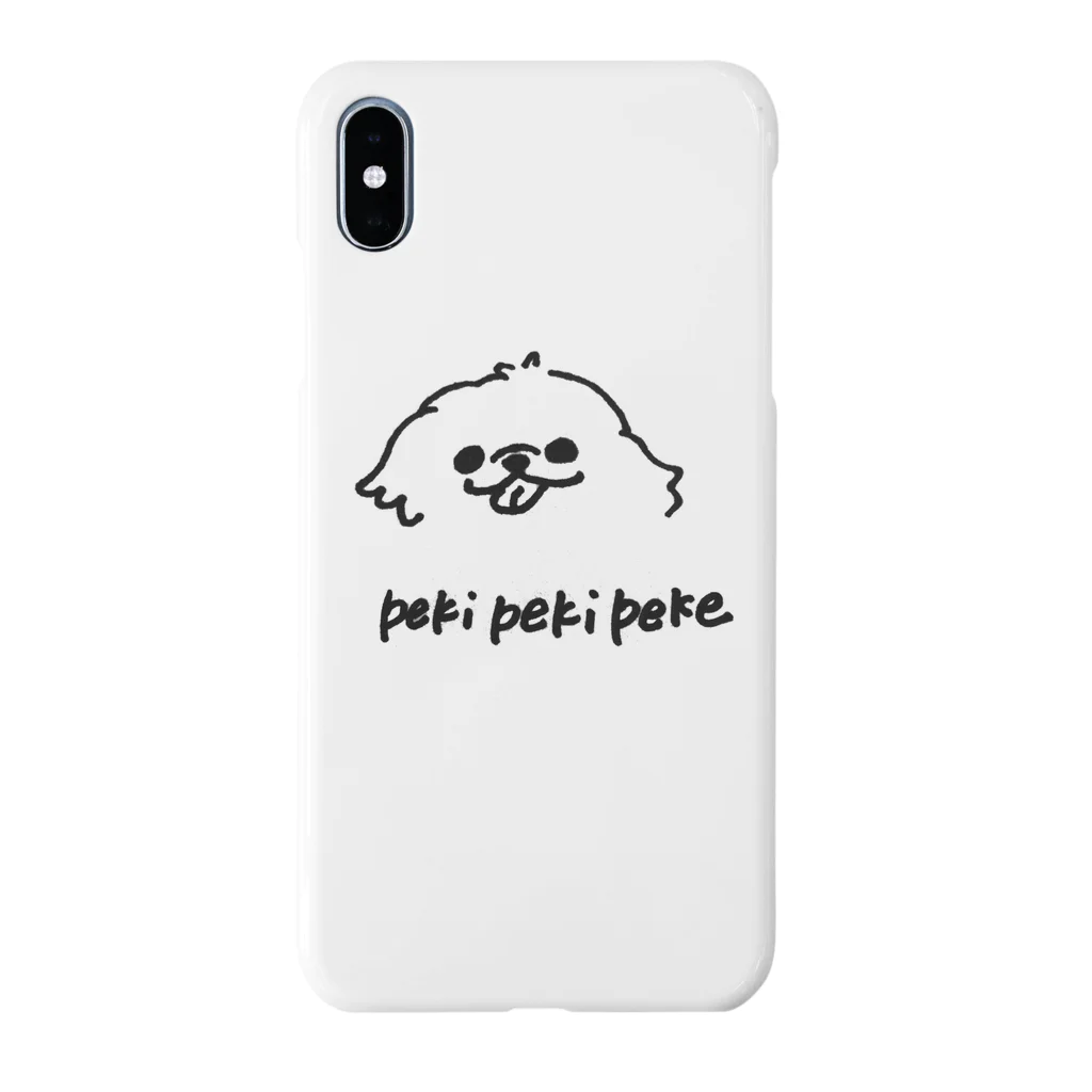 pekipekipekeのpeki iPhoneケース Smartphone Case