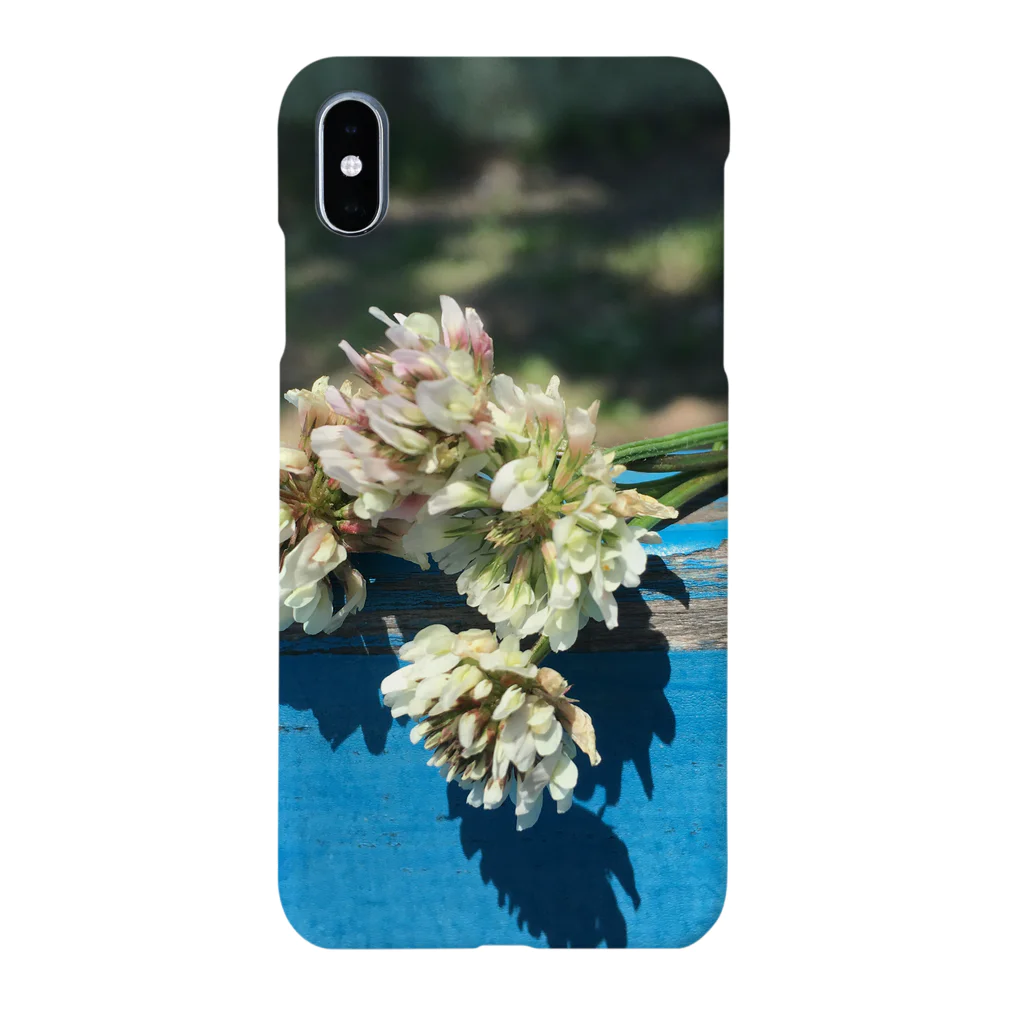 and Sの青いベンチのレンゲソウ Smartphone Case