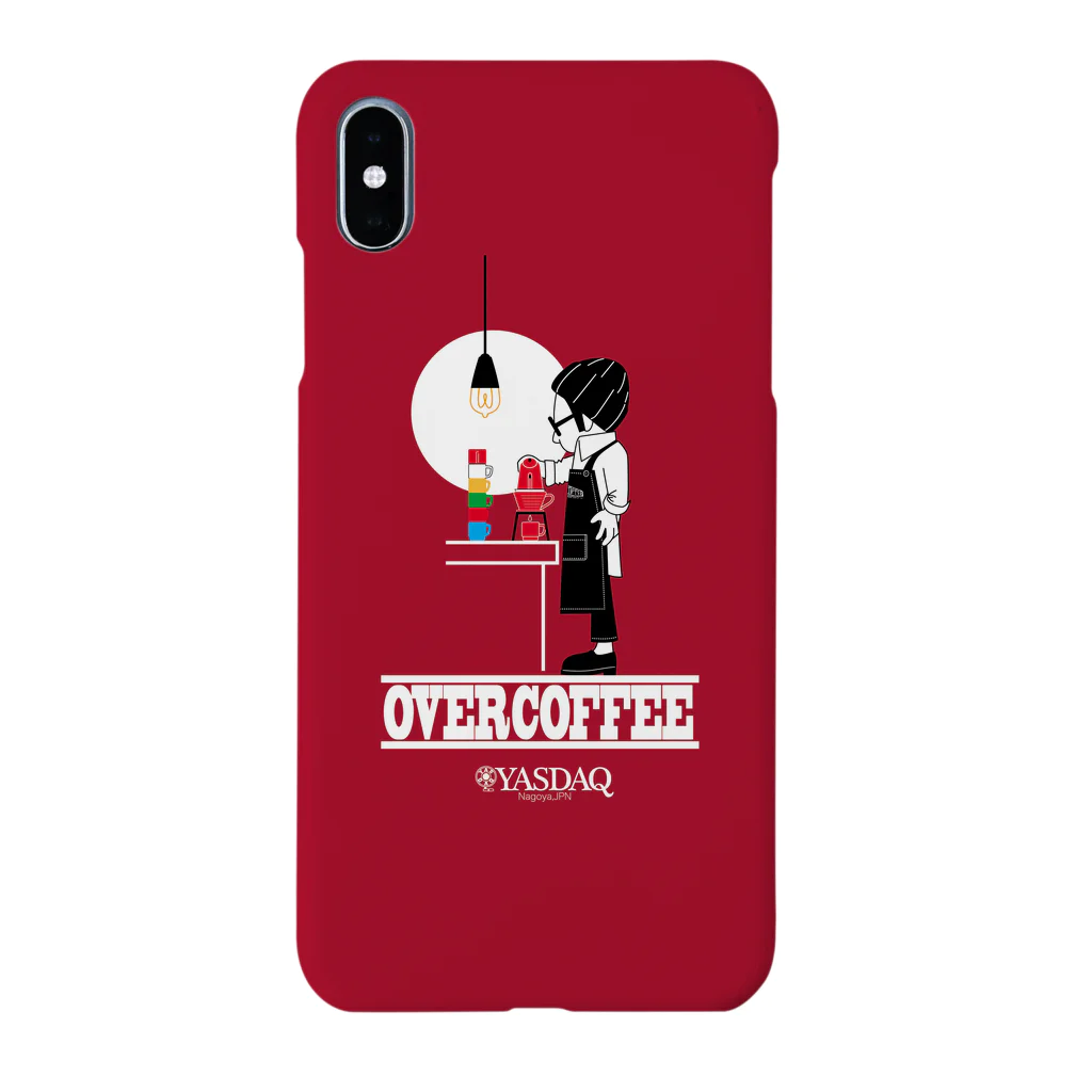 YASDAQのOVER COFFEE Smartphone Case