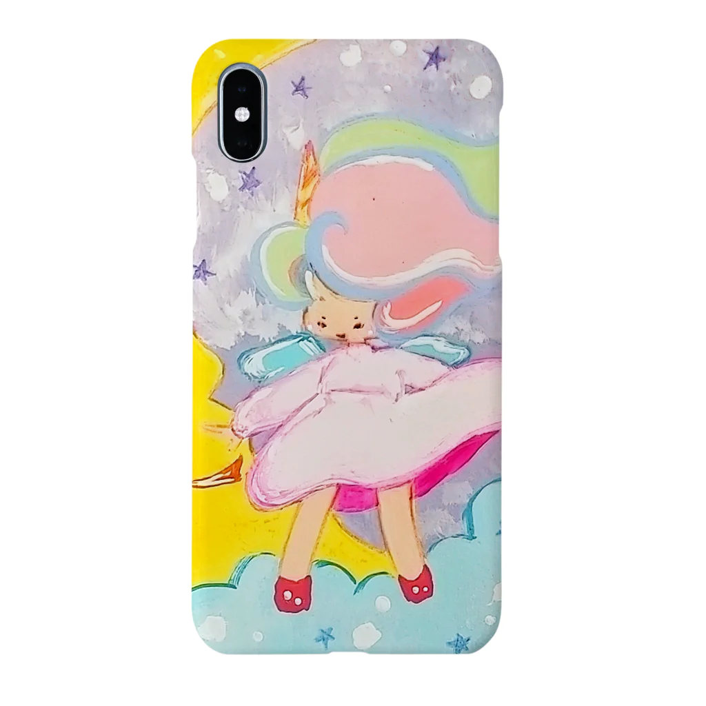 ぷいこのおみせのunicorngirl iPhone Smartphone Case