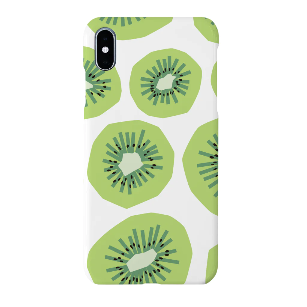byのスライスキウイ iPhone Smartphone Case