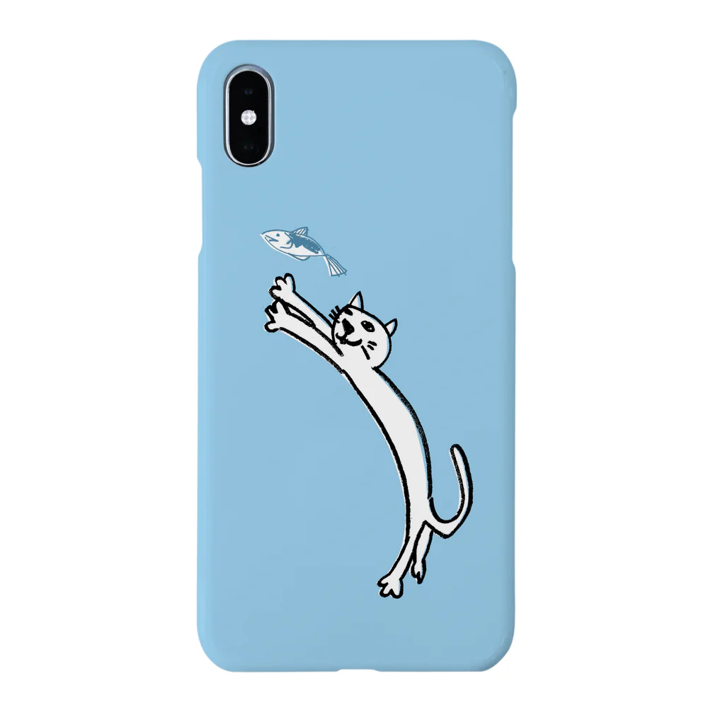 iCraft shopのi猫カフェ看板キャット Smartphone Case