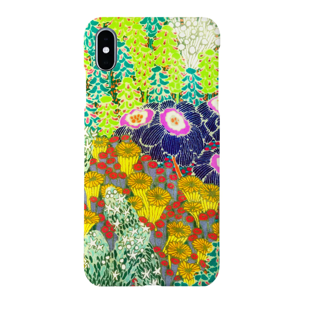 zuizui textileの花と菌 スマホケース