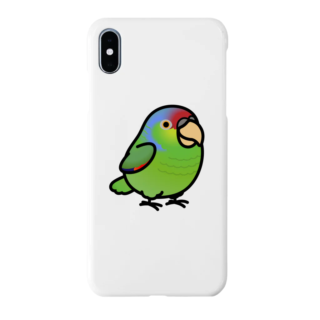 Cody the LovebirdのChubby Bird フジイロボウシインコ Smartphone Case