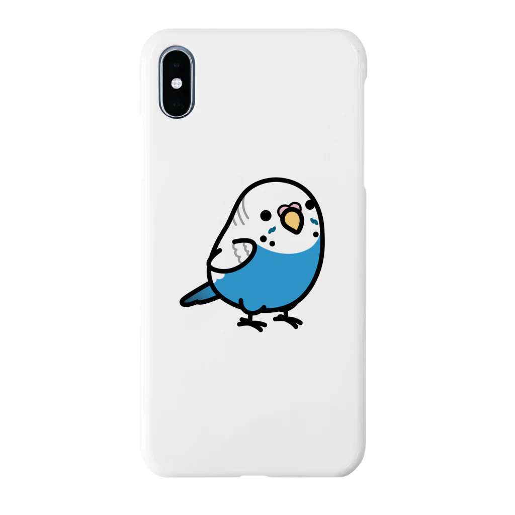 Cody the LovebirdのChubby Bird セキセイインコ Smartphone Case