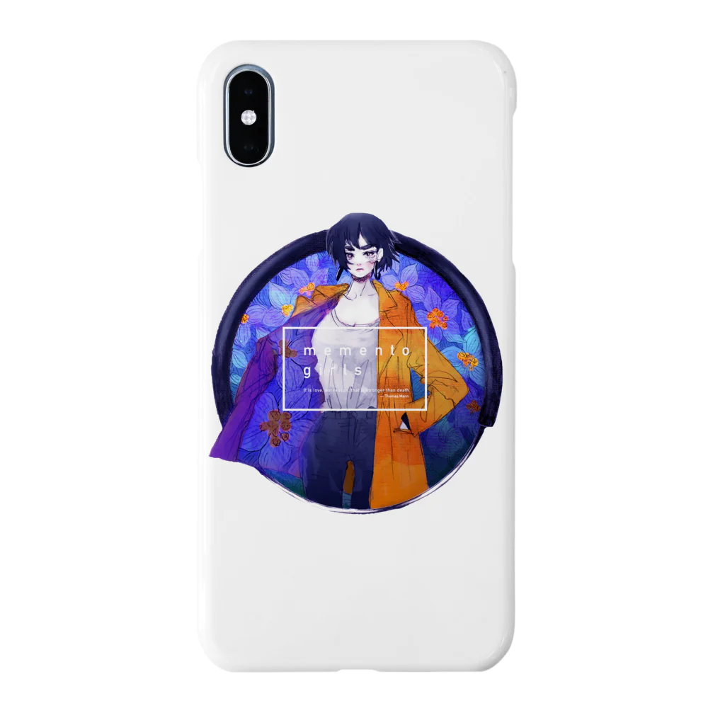 mori3doriのmemento girls Smartphone Case