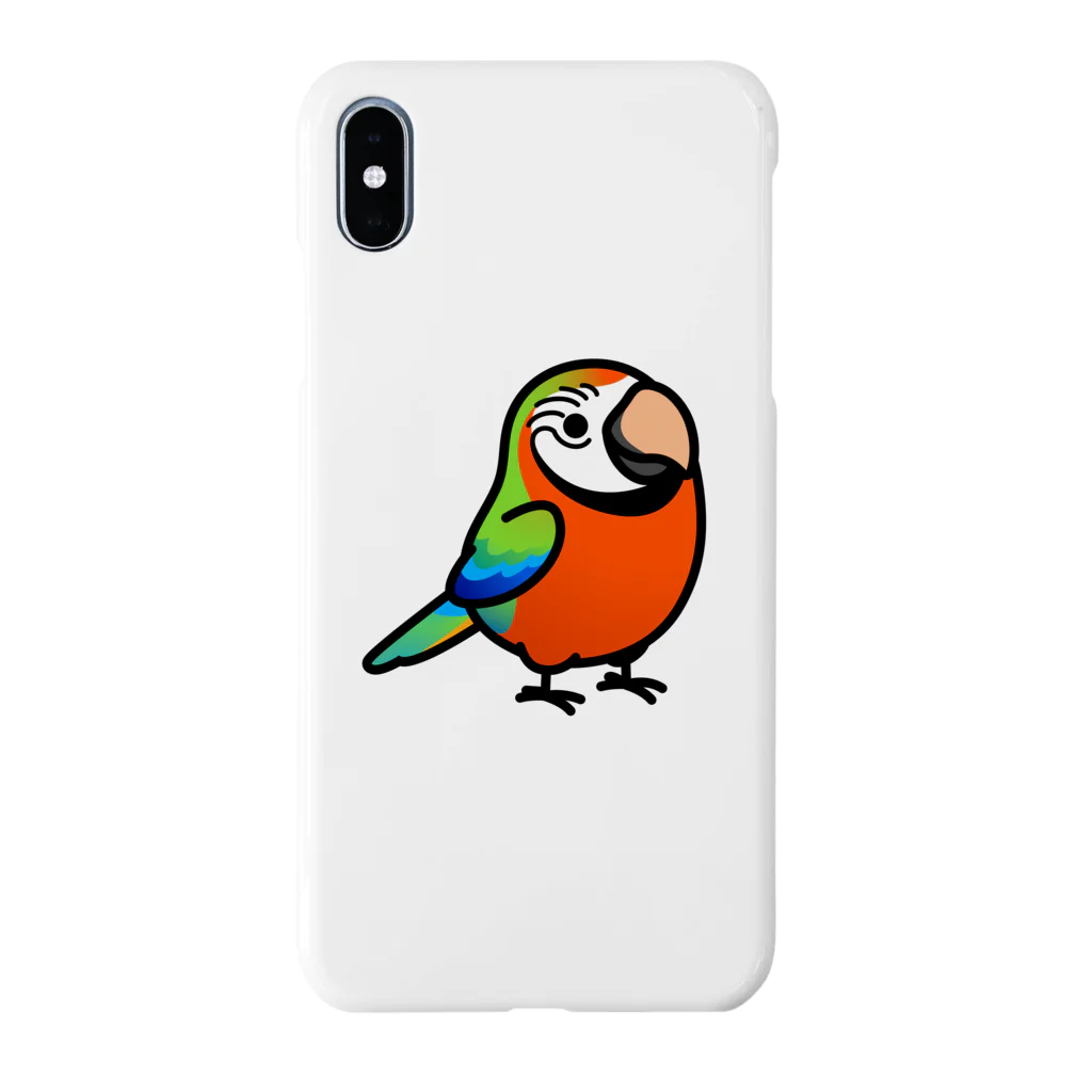 Cody the LovebirdのChubby Bird ハルクインコンゴウインコ Smartphone Case