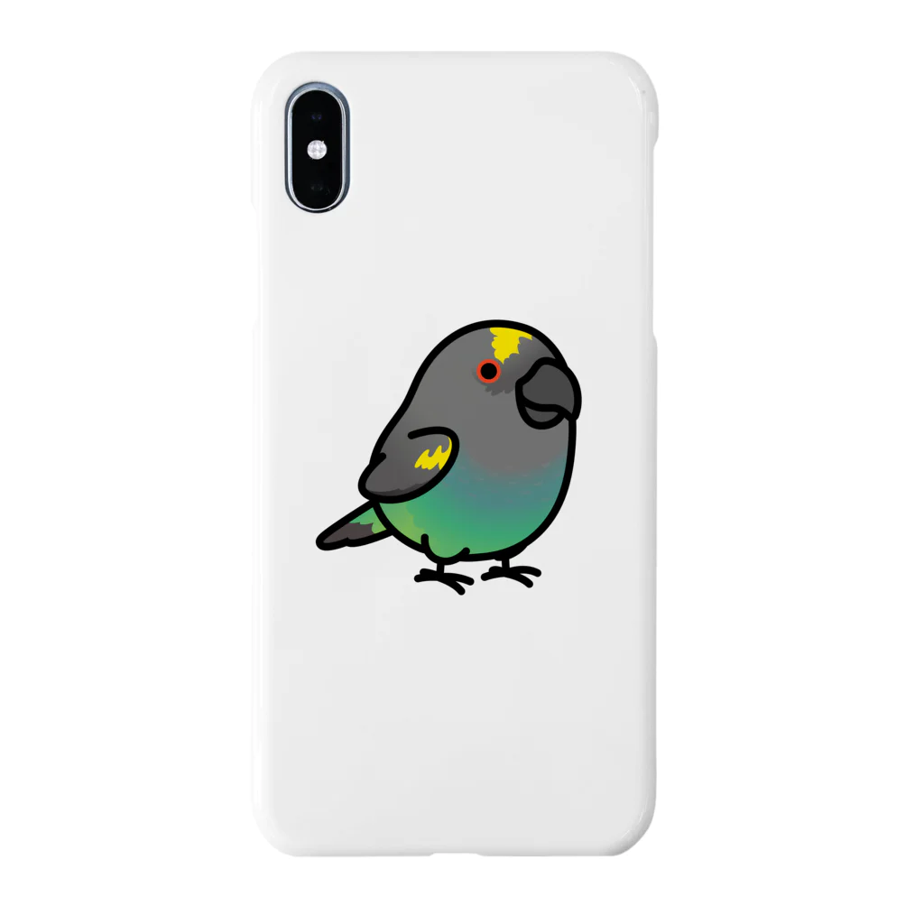 Cody the LovebirdのChubby Bird　ムラクモインコ スマホケース