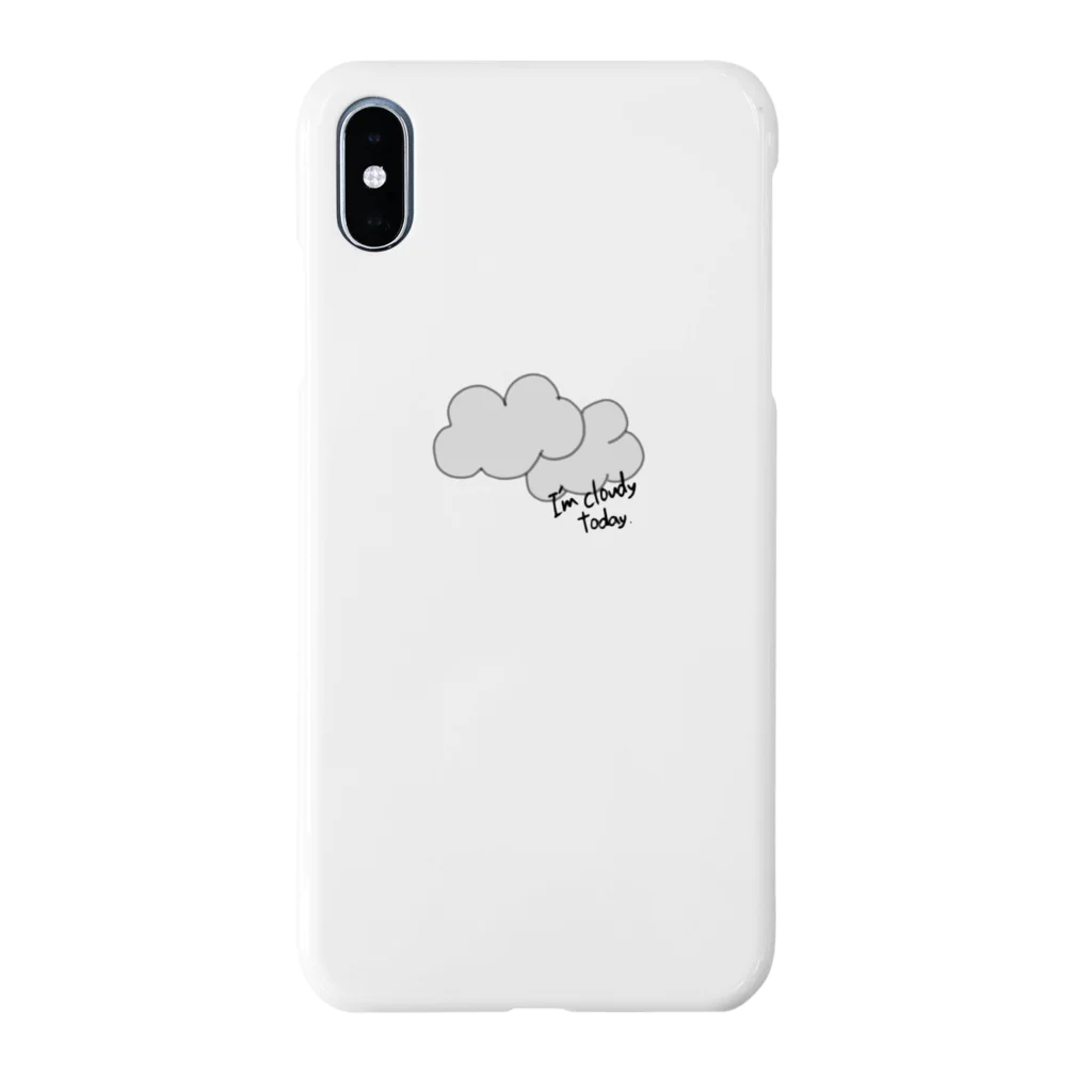 cloudy cloudy__のI'm cloudy today....... Smartphone Case