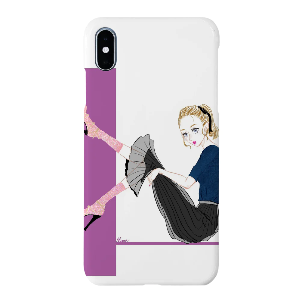 マレ屋のlady  Smartphone Case