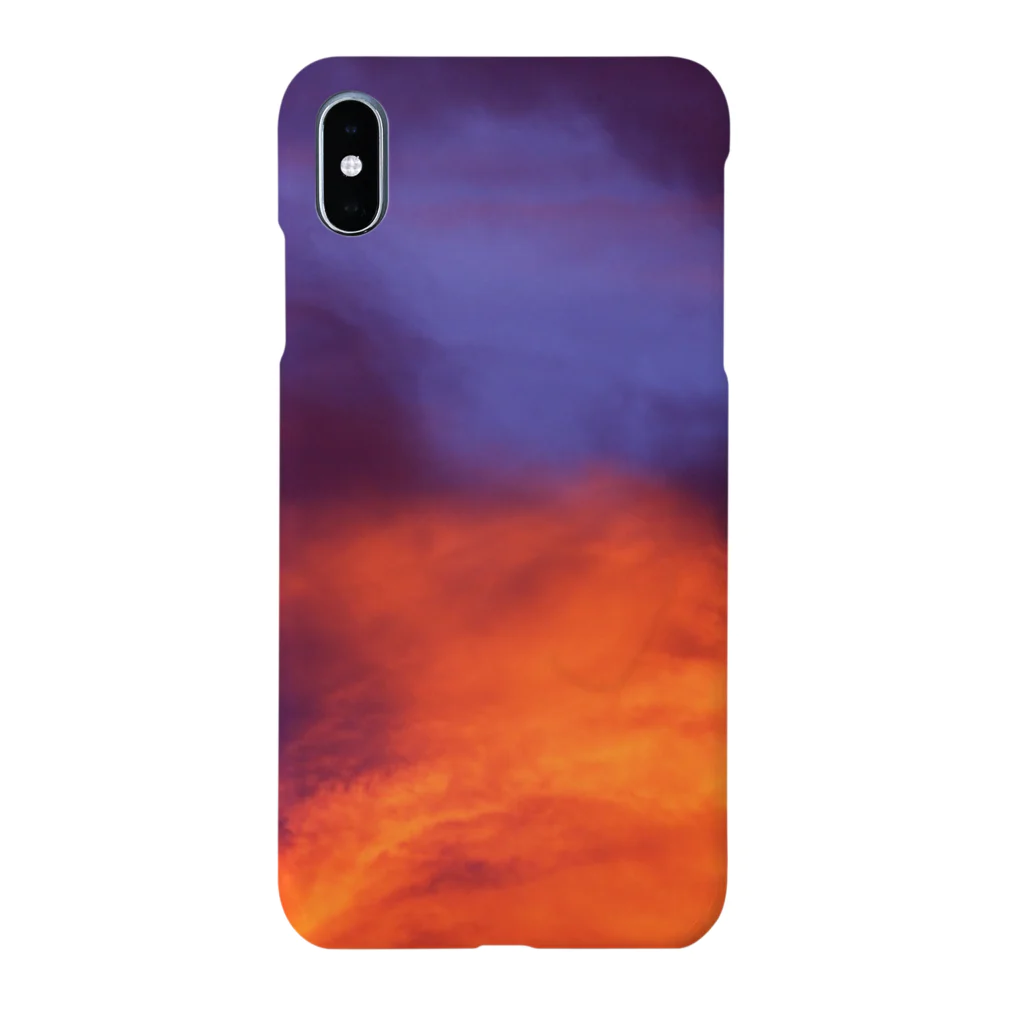 しましませの夕焼け空 Smartphone Case