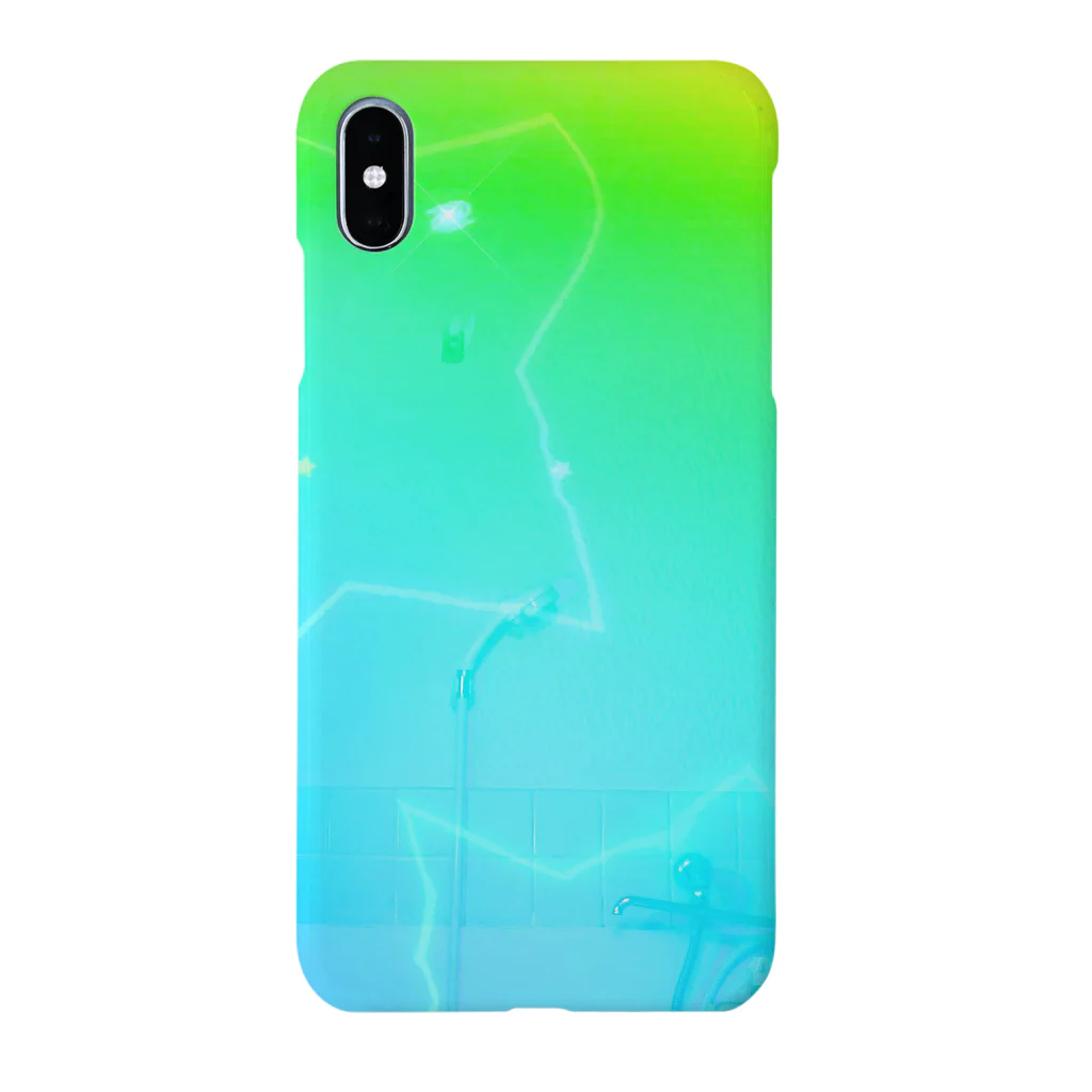 NEON LIGHT STARSのsparkle star テクノの人のよう Smartphone Case