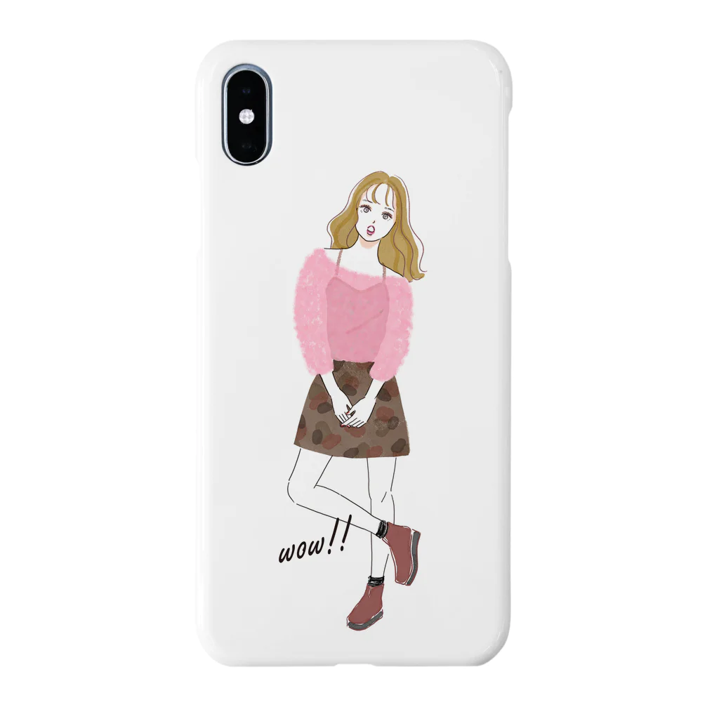 hiromimadeのwow!! girl Smartphone Case