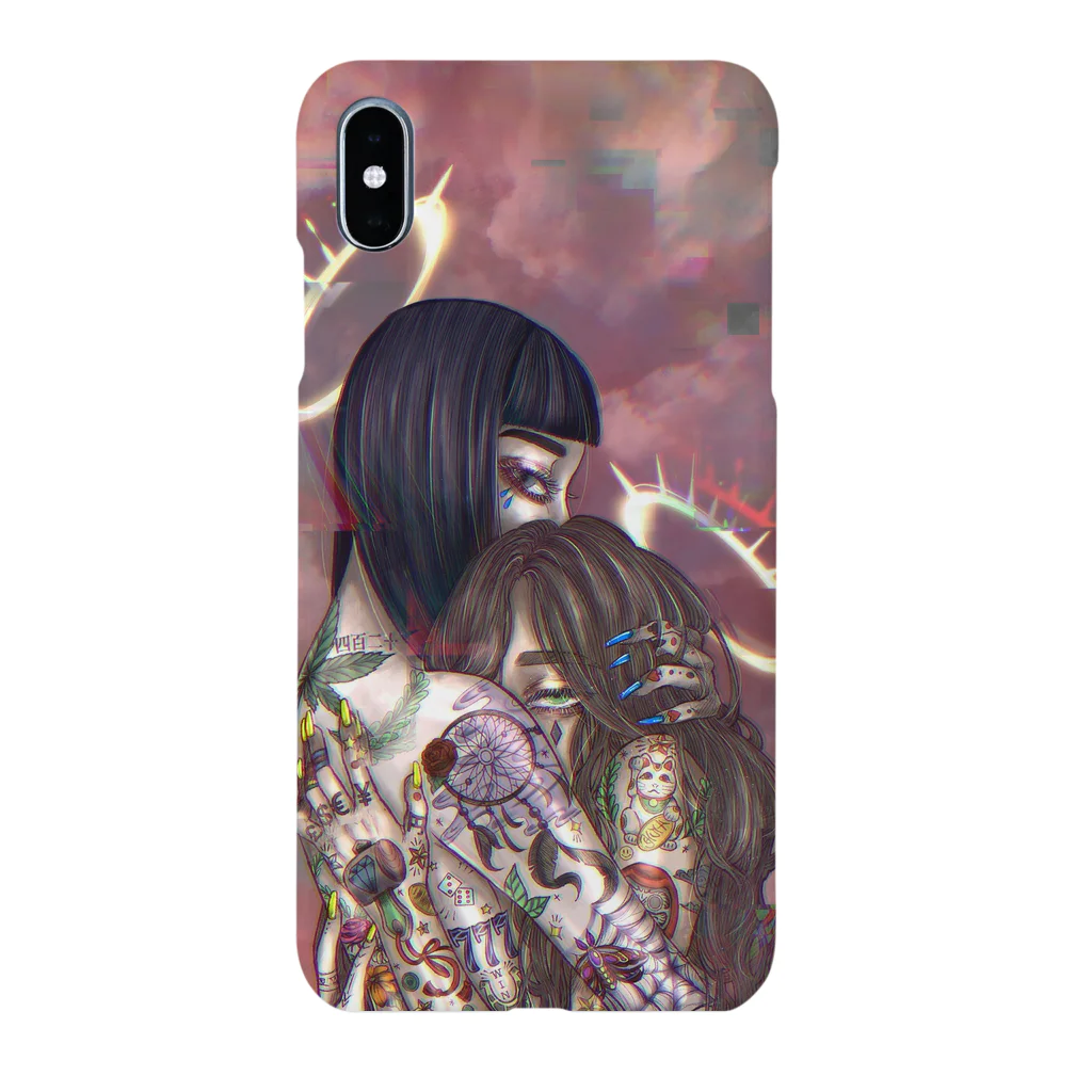 oosuga_tamotsuのHappy chill times  Smartphone Case