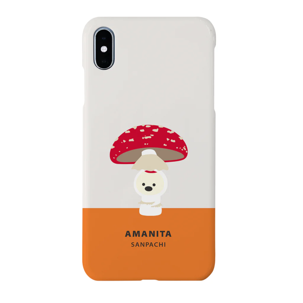 38 GOODSのAMANITA SANPACHI 스마트폰 케이스