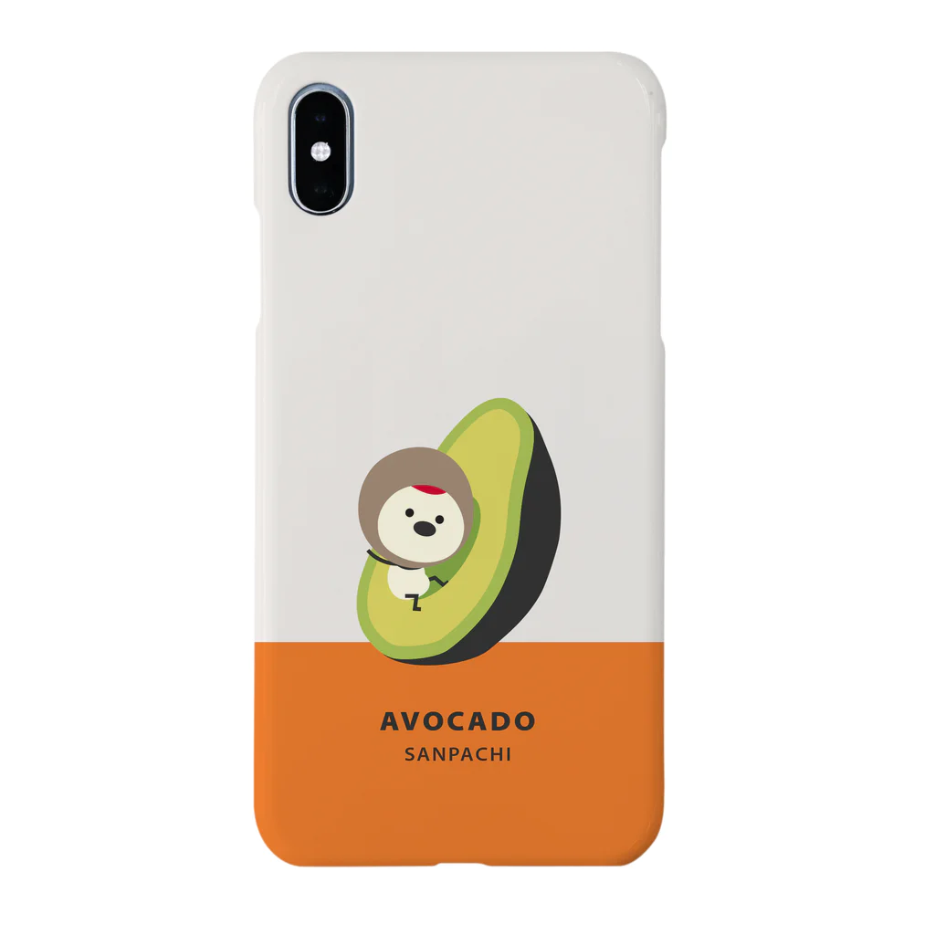 38 GOODSのAVOCADO SANPACHI Smartphone Case