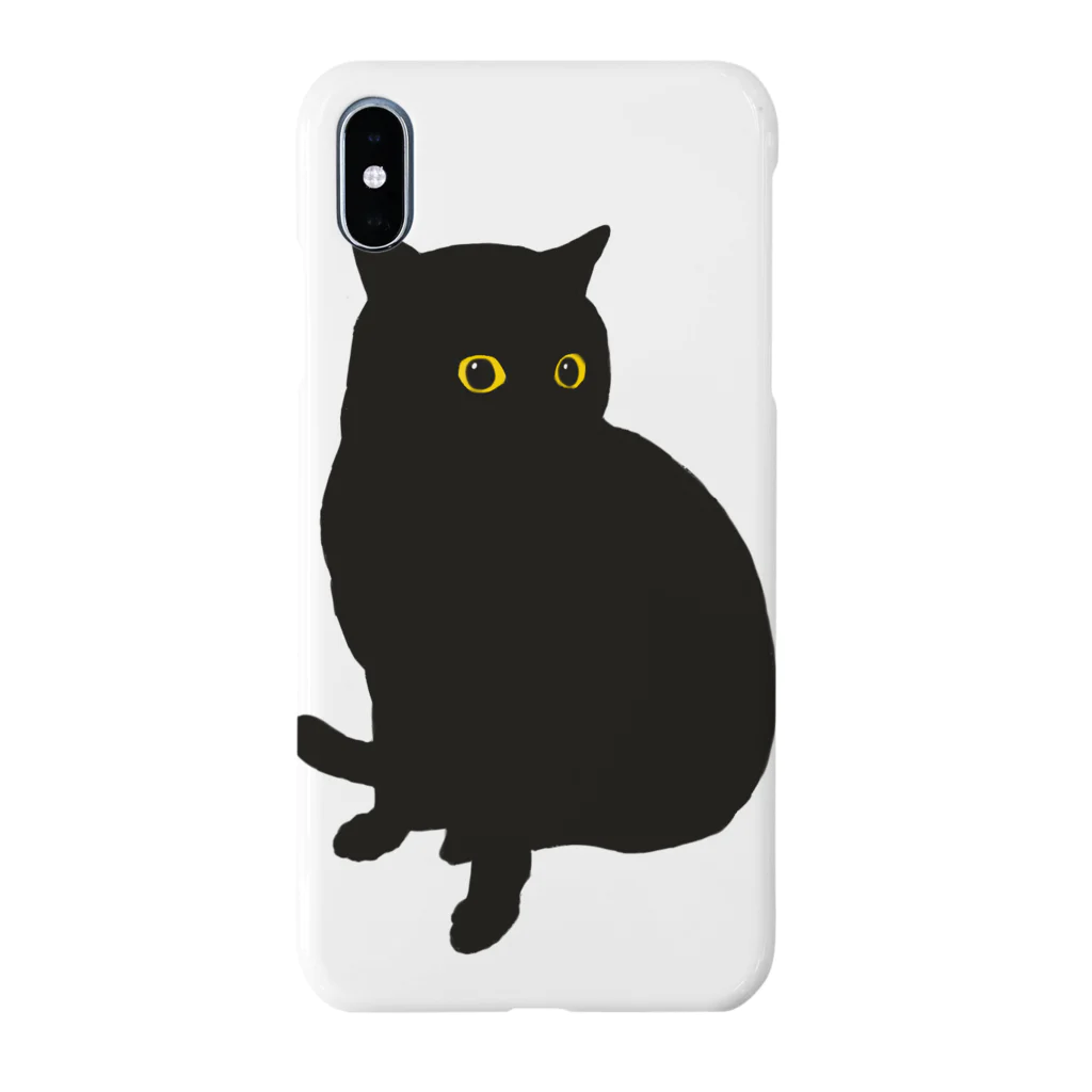 Kuwazuru’s Shopの黒猫クロちゃん Smartphone Case
