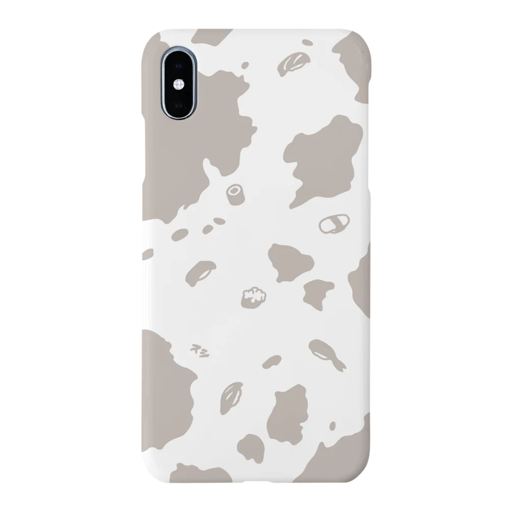 9bdesignのS-USHI ウスシ 鮨の牛柄 Smartphone Case