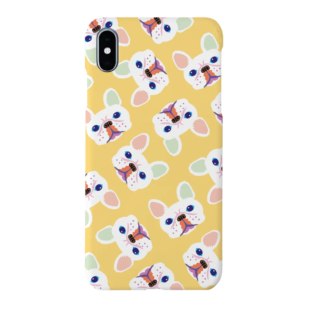 TOYOGON沖縄のフレブル　白ブルちゃん Smartphone Case