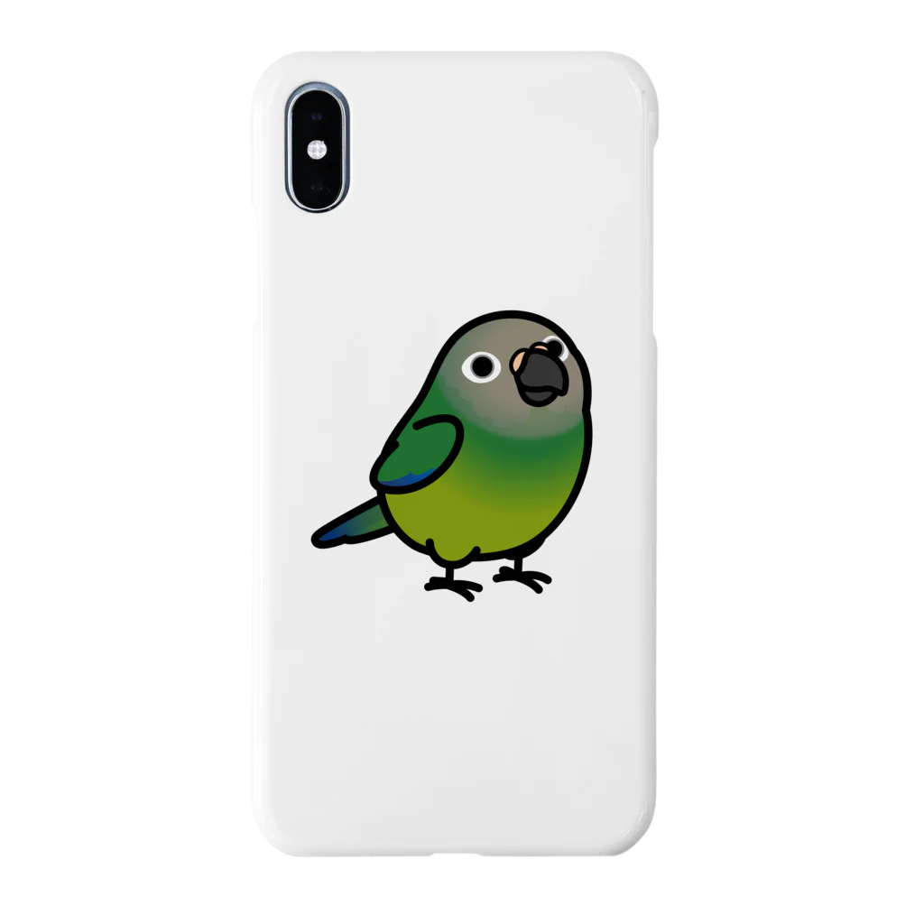 Cody the LovebirdのChubby Bird シモフリインコ Smartphone Case