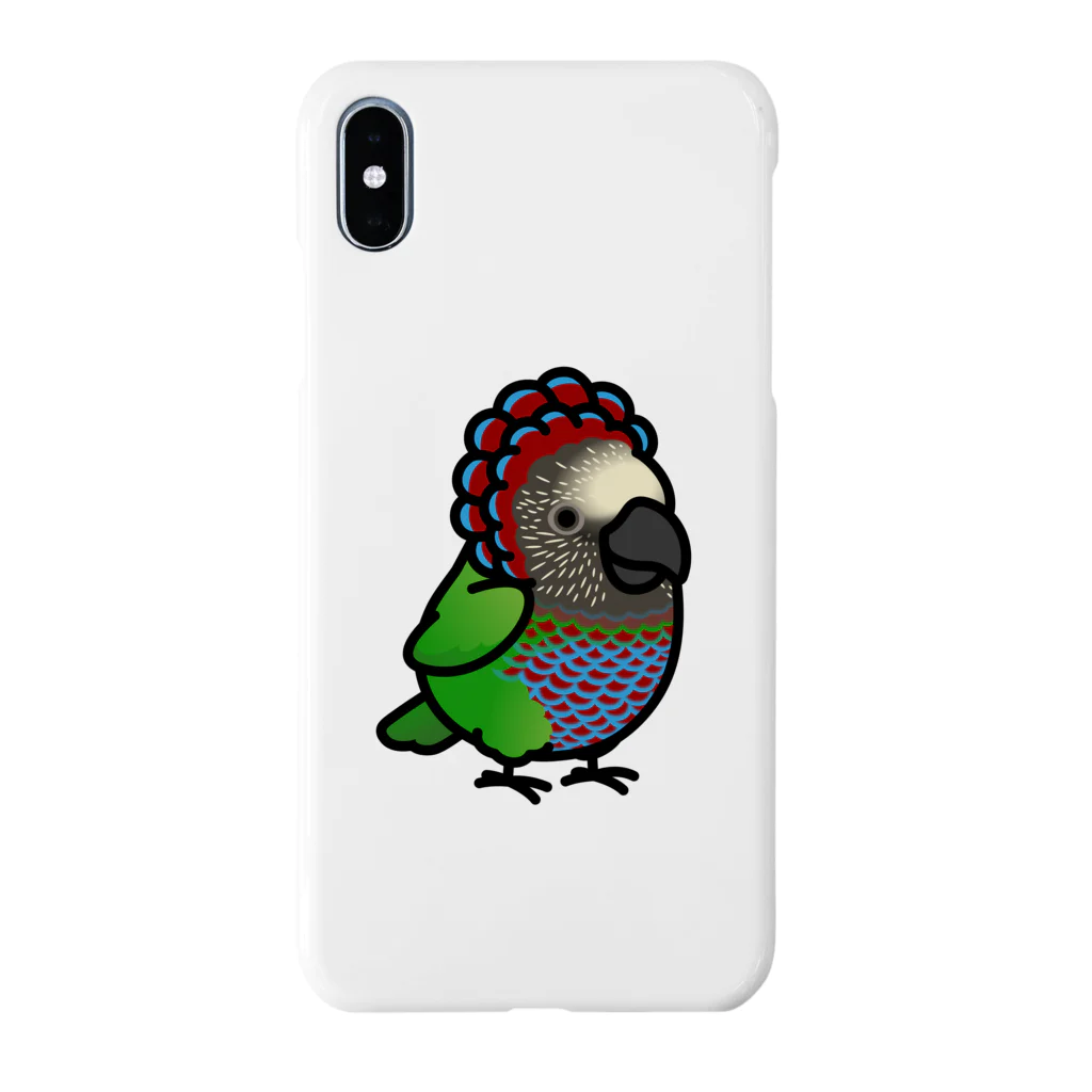 Cody the LovebirdのChubby Bird ヒオウギインコ Smartphone Case