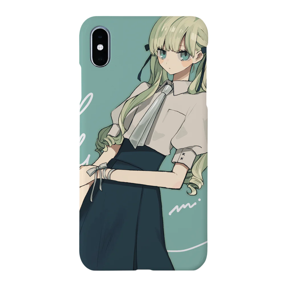 macoの二つ結び Smartphone Case