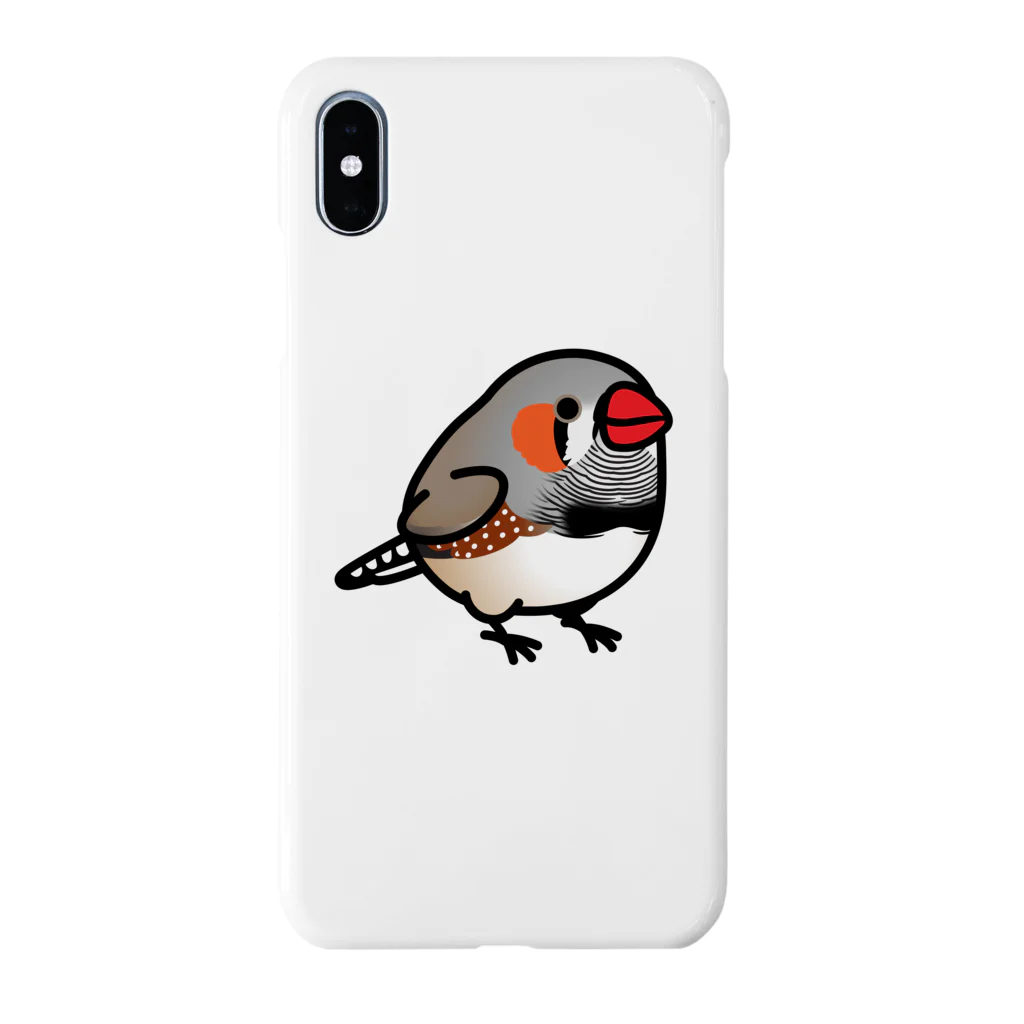 Cody the LovebirdのChubby Bird キンカチョウ Smartphone Case