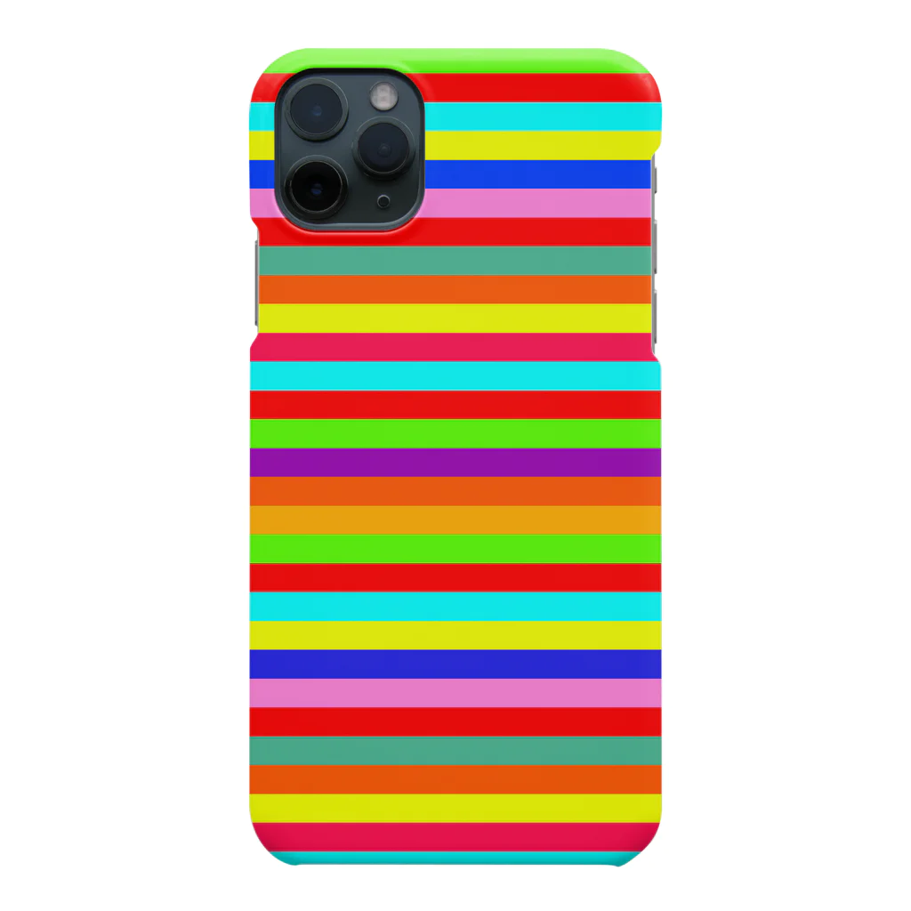 inazuma.co.jpのMulti Border Stripe* Smartphone Case